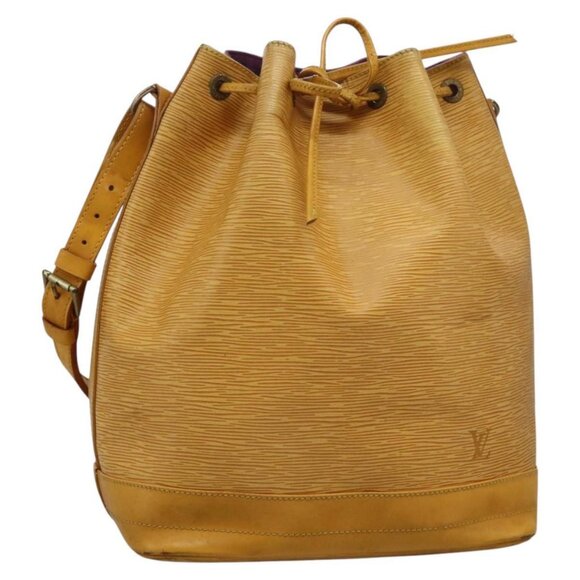 LOUIS VUITTON Epi Noe Shoulder Bag Tassili Yellow M44009 LV Auth 114791